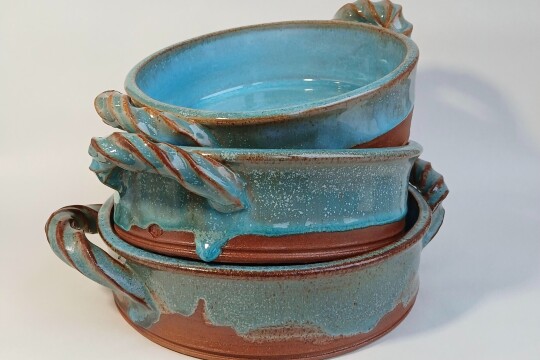 4carolinedavies bluedishes