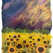 jan felt sunflowerlandscape