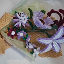 purple bouquet ellen