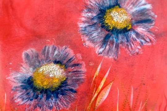 5. Fire Cracker   Encaustic Wax