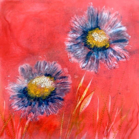 5. Fire Cracker   Encaustic Wax