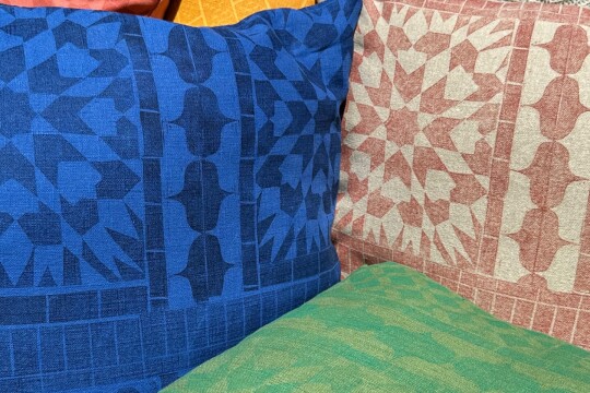 JRD Marrakech Cushion collection outside