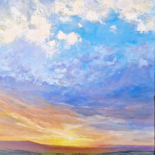 Late Winter Afternoon Sky