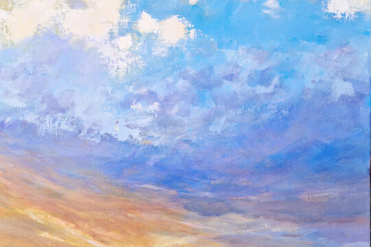 Late Winter Afternoon Sky