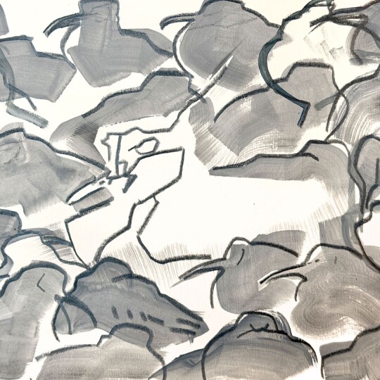 DBright AloneInACrowd Sketch