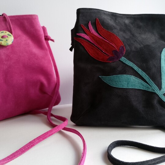 2 suede bags 2