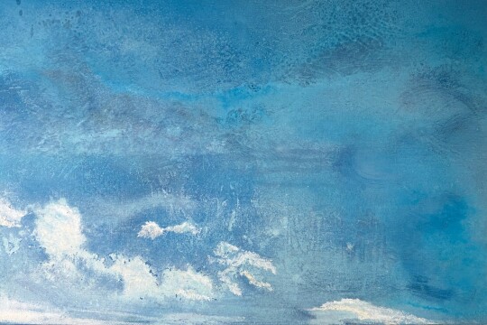 Cloud Reflections Close Up