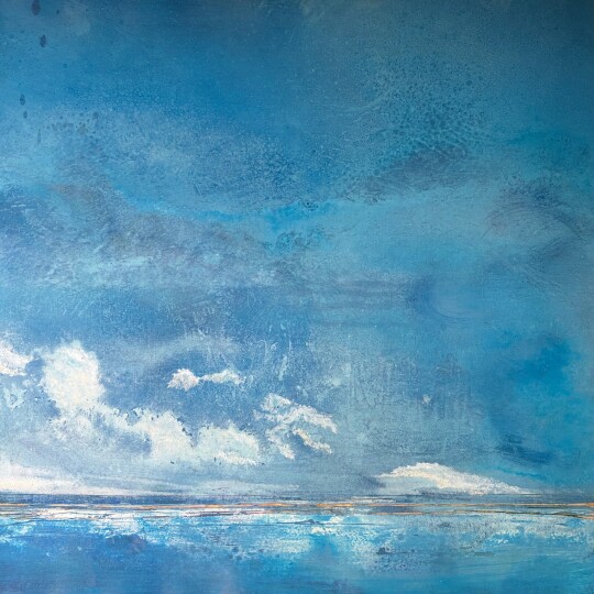 Cloud Reflections Close Up