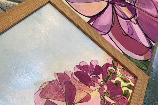 Lisa Dear Artworks Bayonne Pelargonium