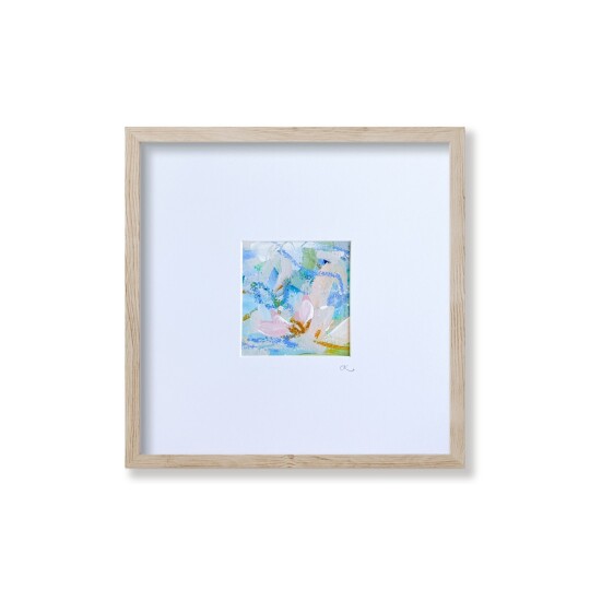 Charlotte Keating Drifting Light Framed Falling Blooms 6 Storyboard Abstracts