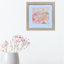 Charlotte Keating Room Setting Love Letters Mini framed ROSY LOVE