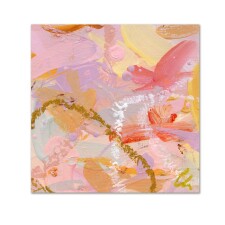 Love Letters Pink Abstract Painting Mini GENTLE LOVE