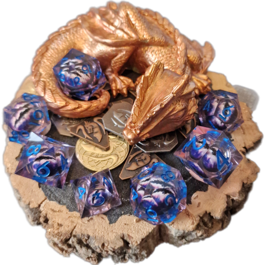 bronze dragon dice holder