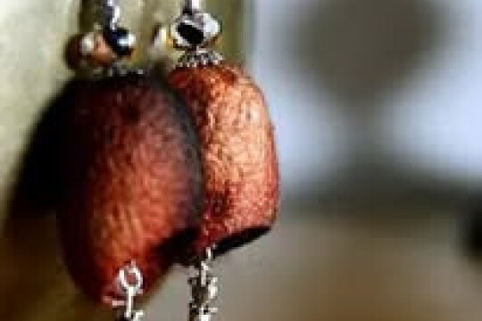 Silk Cocoon Earrings