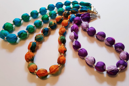 Silk Necklaces