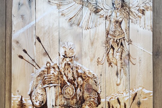 Robin Baker Creative 04   viking and valkyrie