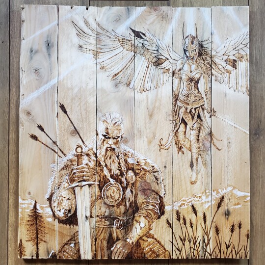 Robin Baker Creative 04   viking and valkyrie