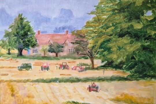 Jenny George Painting Enmore