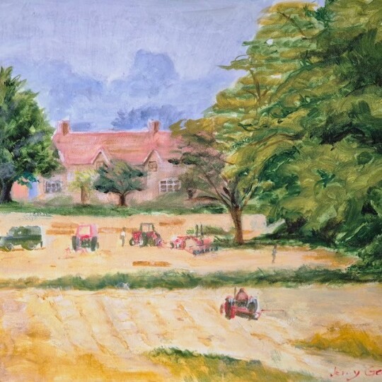 Jenny George Painting Enmore