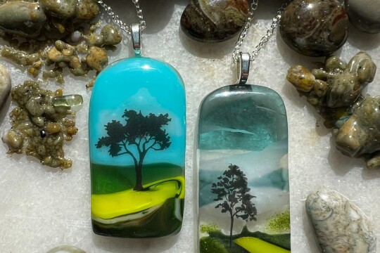 landscape pendants