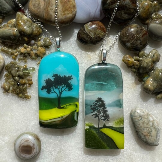 landscape pendants