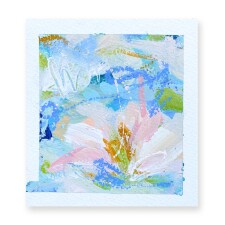 Charlotte Keating Drifting Light Falling Blooms 2 Storyboard Abstract Painting