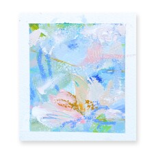 Charlotte Keating Drifting Light Falling Blooms 3 Storyboard Abstract Painting