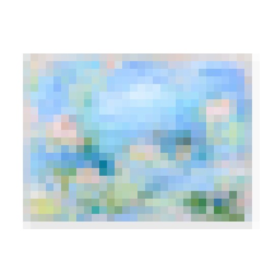 Charlotte Keating Drifting Light Water Lily Large Abstract Painting DL