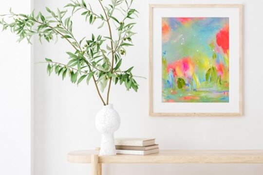 Charlotte Keating Flourish Meadow's Bloom 11x14 Print Room