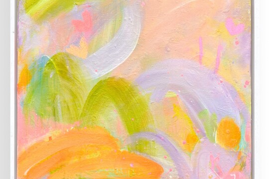 Charlotte Keating Sugar Spice Large Abstracts Small Painting 13