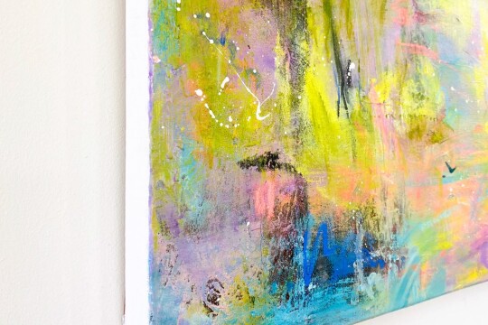 Echoes of Birdsong Flourish Floral Paintings by Charlotte Keating 6