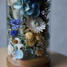 Shanna Ludwig bell jar flowers