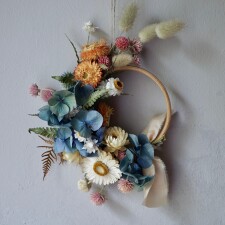 Shanna Ludwig mini wreath hydrangea