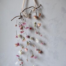 Shanna Ludwig pink flower mobile